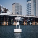 Sensors on a bridge measuring structural integrity