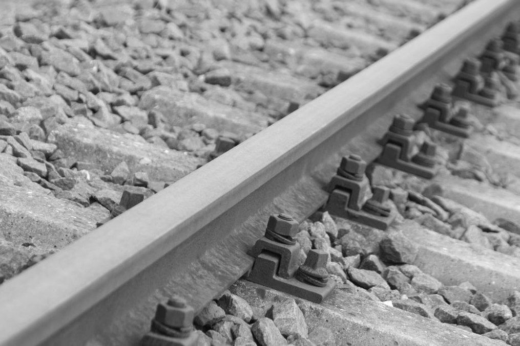 Engineers evaluating rail stability in permafrost areas