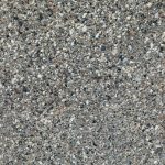 Aggregate and binder visible in a pavement core