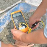 Cone Penetrometer Test being conducted at a construction site