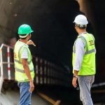 Instruments track movement during tunnel excavation