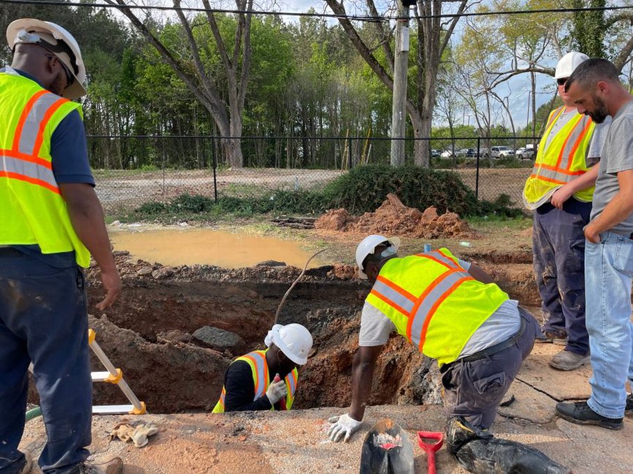 Rut-depth measurement supports pavement condition diagnosis