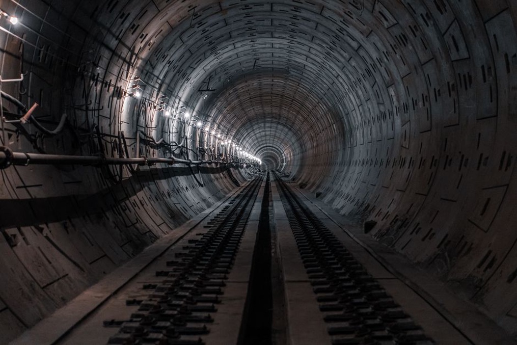 Instruments tracking tunnel movement after ground shaking