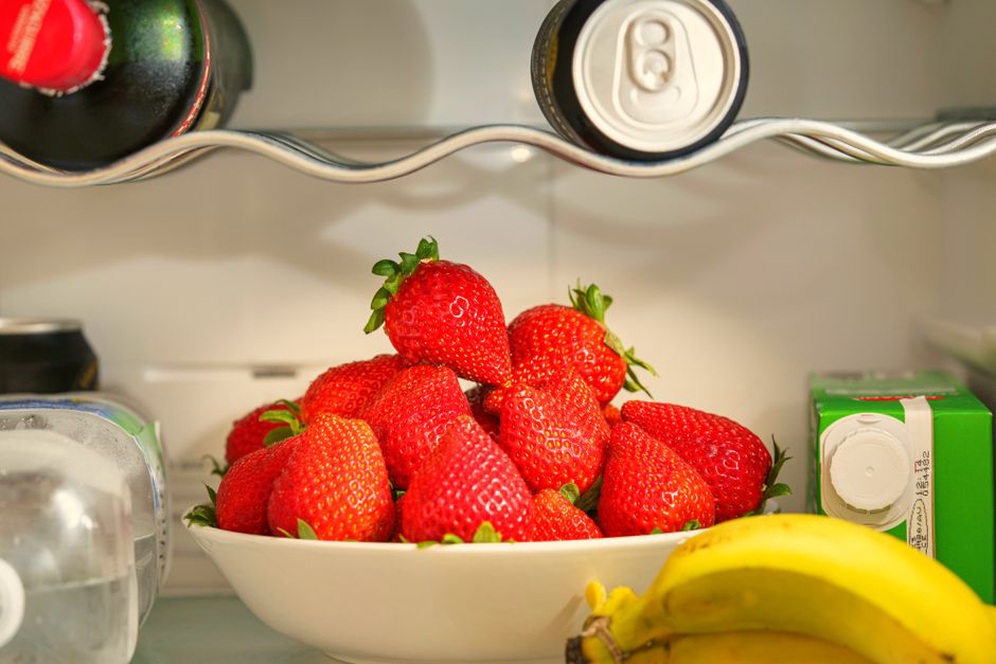 Berries have room without heavy fruit stacked above