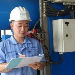 Inspection notes beside an open email draft