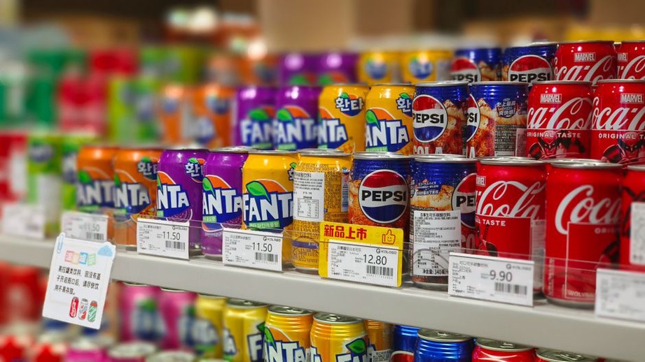 Unit prices beneath different package sizes