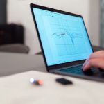 Engineer checks a ground movement chart before publication