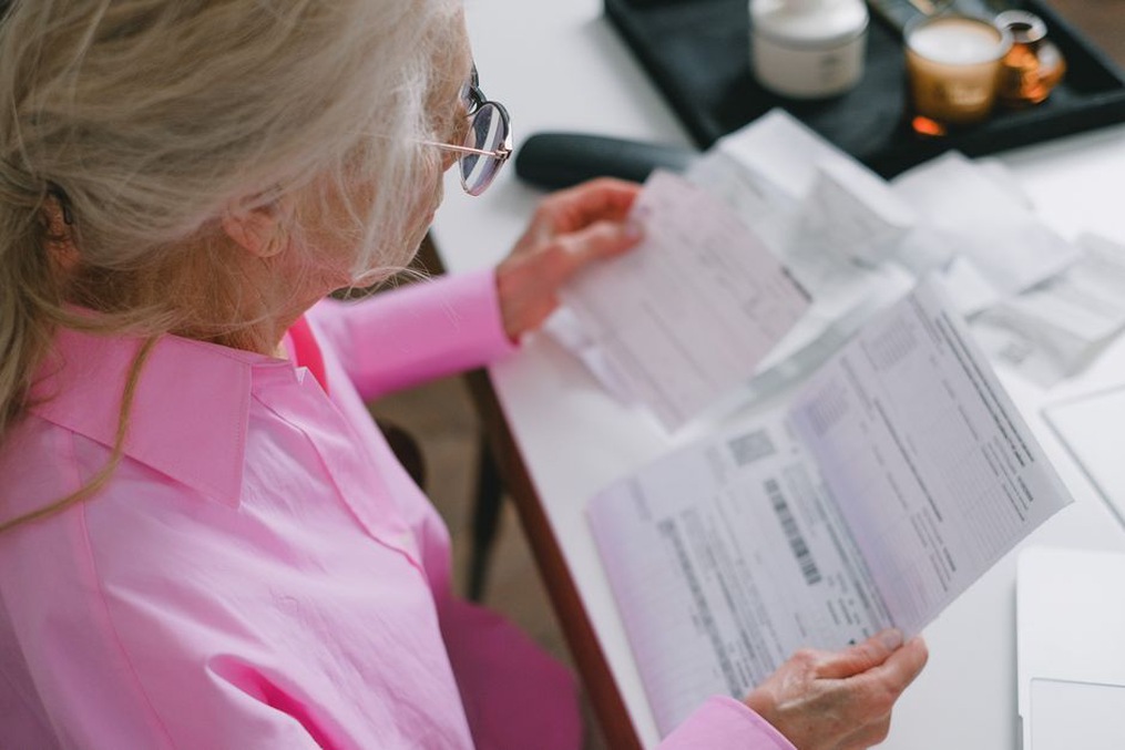 Meter readings and dates checked against a bill