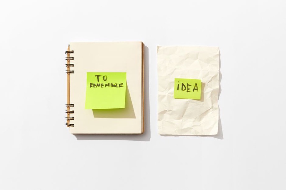 Brief entries leave room for later questions